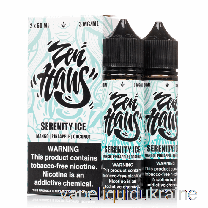 Vape Liquid Ukraine Serenity ICE - Zen Haus - 120mL 6mg